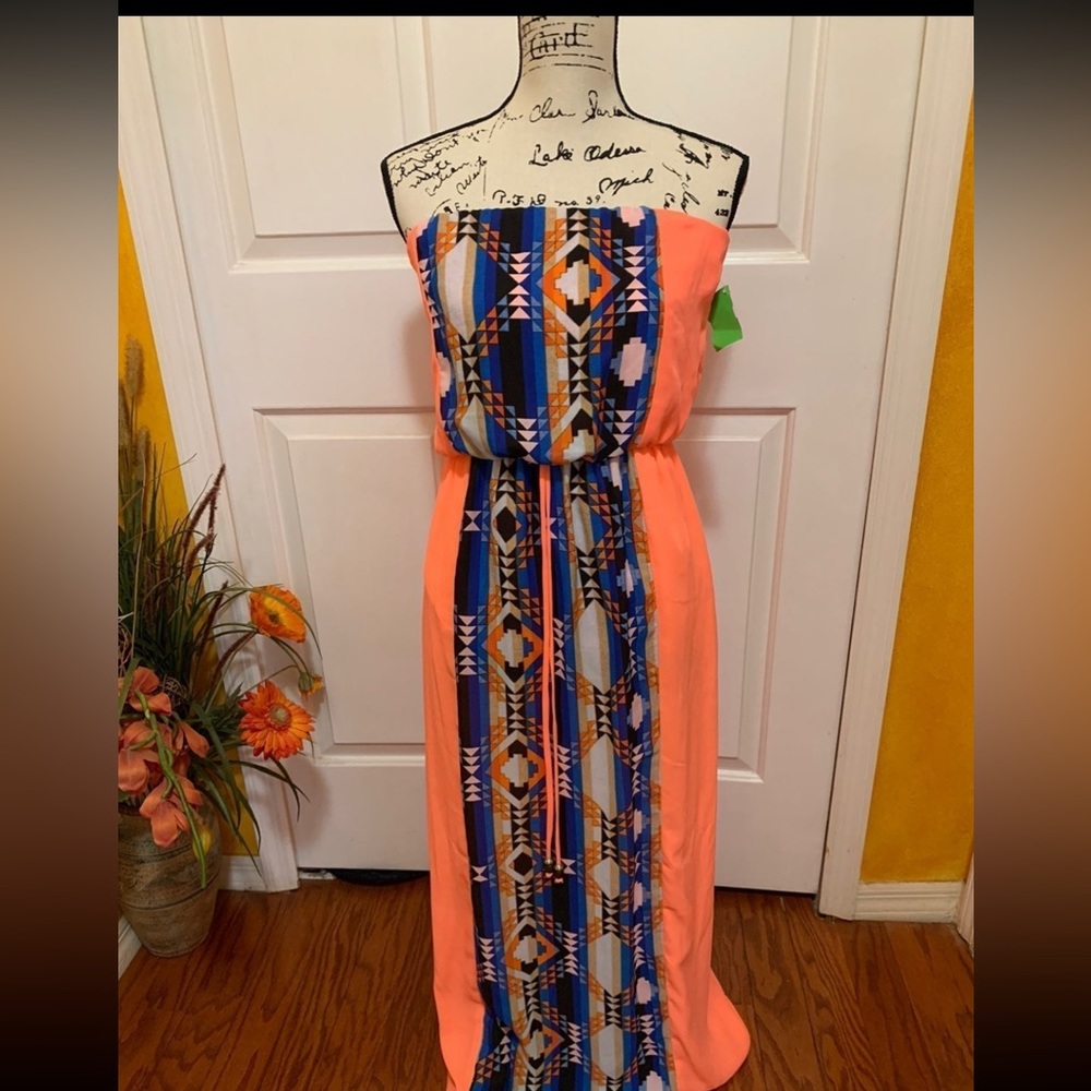 City Studio Maxi Dress Women’s Sz S
